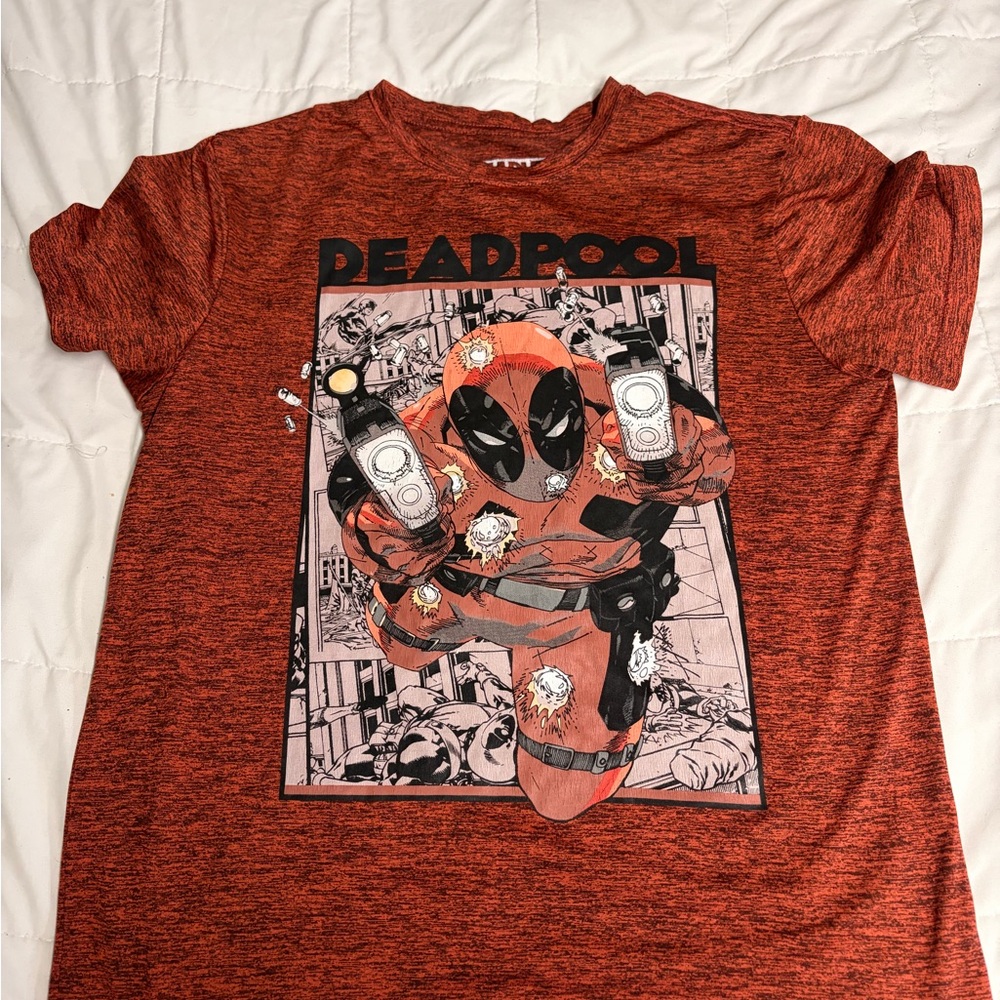Marvel Heathered Red T-Shirt